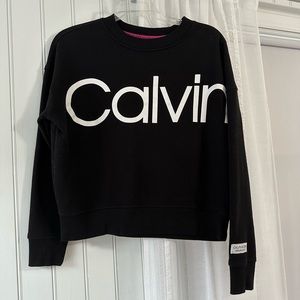 Calvin Klein Cropped Crewneck